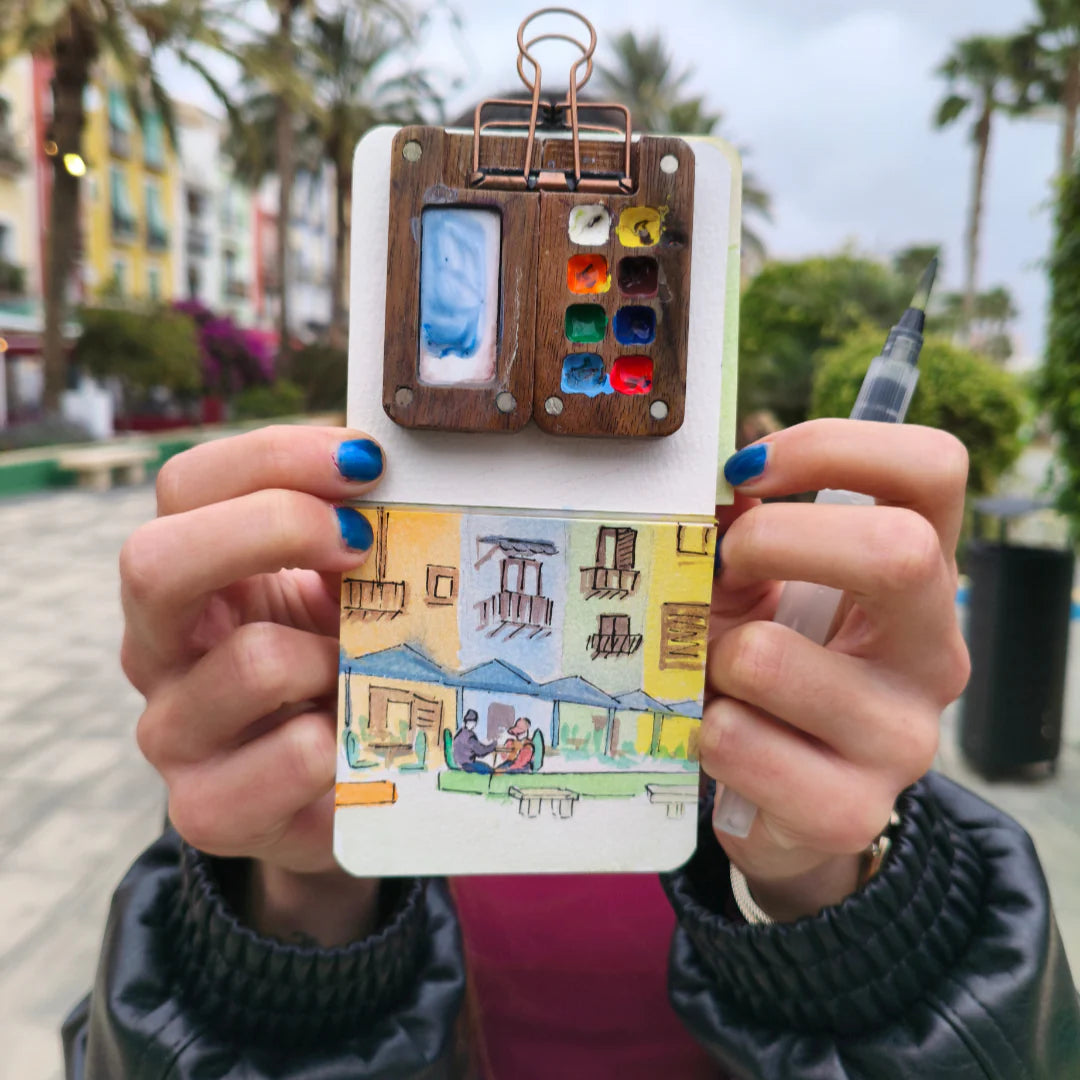 Le Coffret Nomade – Aquarelles Vagabondes