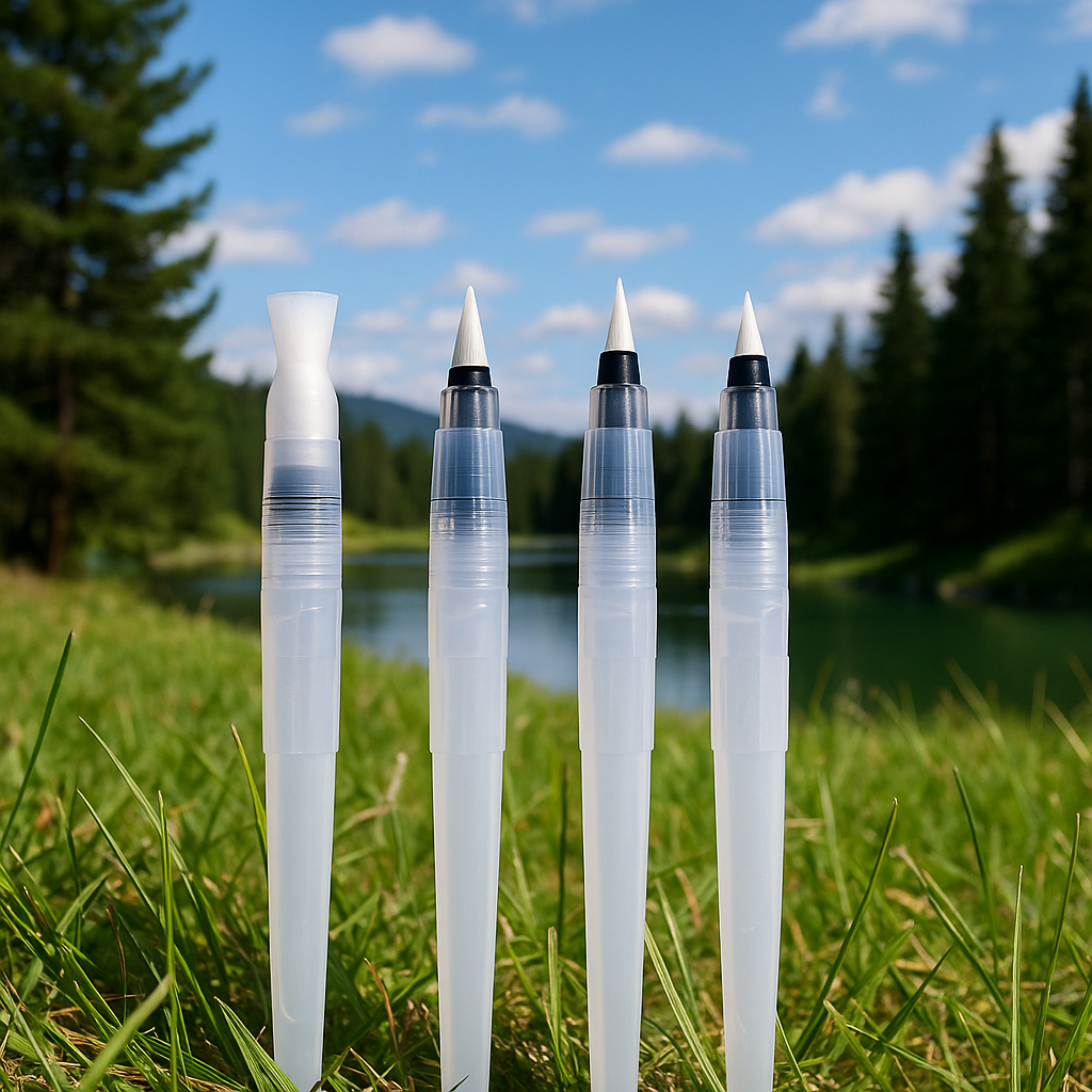 4 Pinceaux à eau supplémentaires