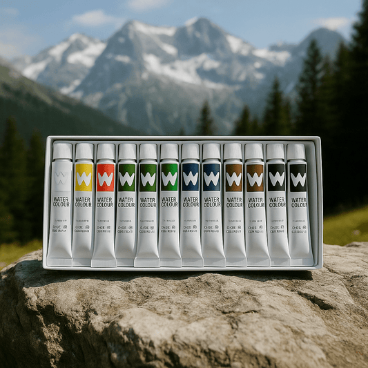 12 Recharges de couleur supplémentaires - Aquarelles Vagabondes