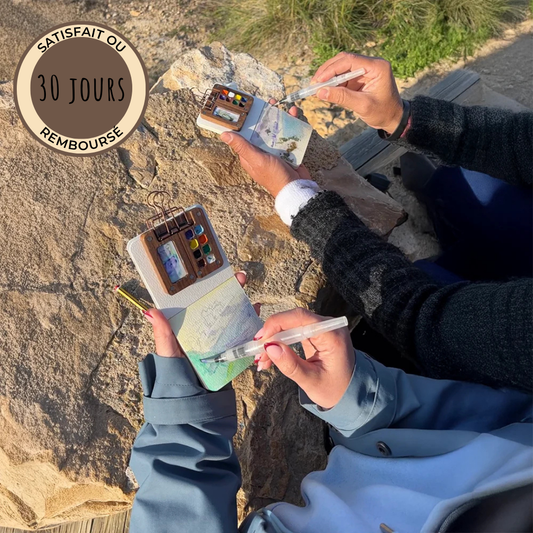 Le Coffret Nomade – Aquarelles Vagabondes